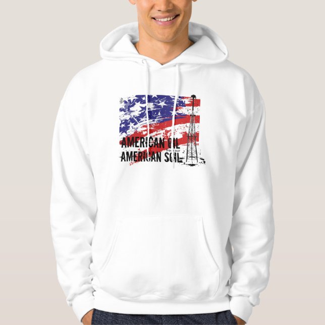 Amerikanisches Öl, Patriot Hoodie (Vorderseite)