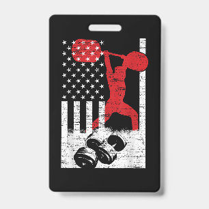 Amerikanisches Olympisches Gewichtheben Ausweis