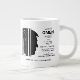 Amerikanisches Omen Jumbo-Tasse