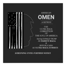 Amerikanisches Omen Poster