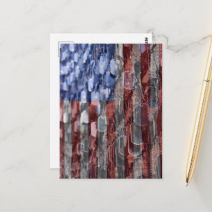 Amerikanisches Opfer Postkarte