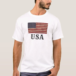 Amerikanisches patriotisches Flaggen-Design T-Shirt
