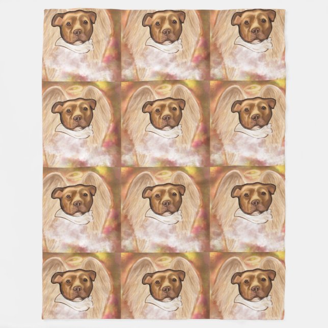 AMERIKANISCHES PERSONAL FLEECEDECKE (Vorderseite)