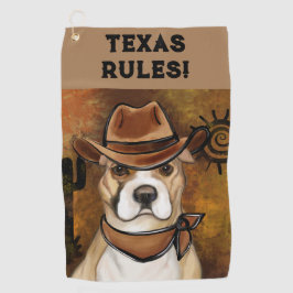 AMERIKANISCHES PERSONAL GOLFHANDTUCH