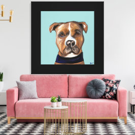 AMERIKANISCHES PERSONAL LEINWANDDRUCK