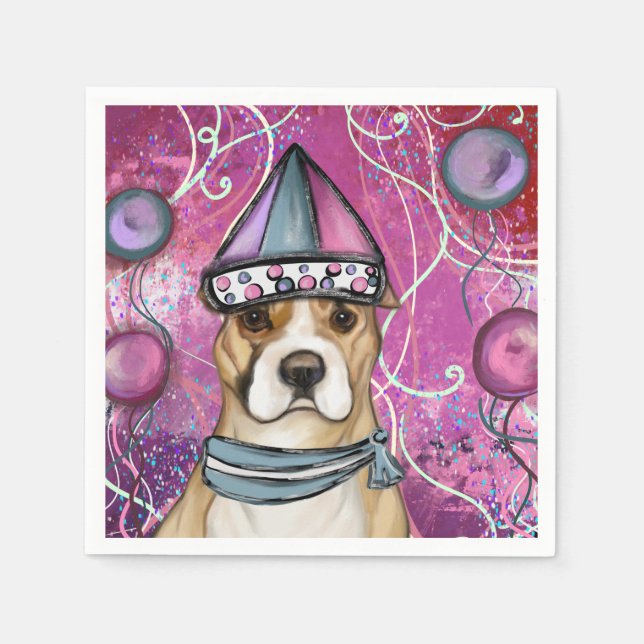 AMERIKANISCHES PERSONAL SERVIETTE (Vorderseite)