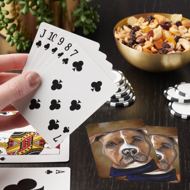 AMERIKANISCHES PERSONAL SPIELKARTEN (In Situ)