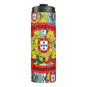 amerikanisches Portugiesisch Thermosbecher