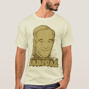 Amerikanisches radikales Ron Paul Shirt