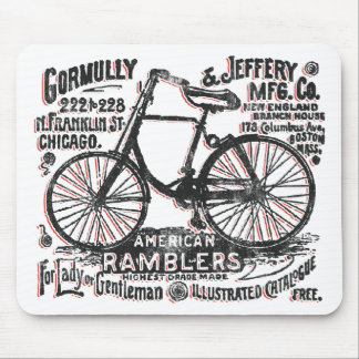 Amerikanisches Rambler-Fahrrad Mousepad