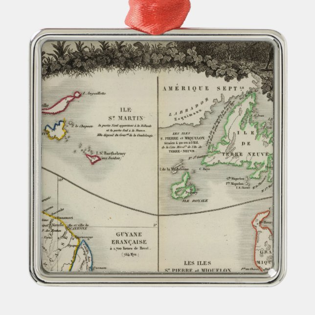 Amerikanisches Reich Silbernes Ornament (Vorne)