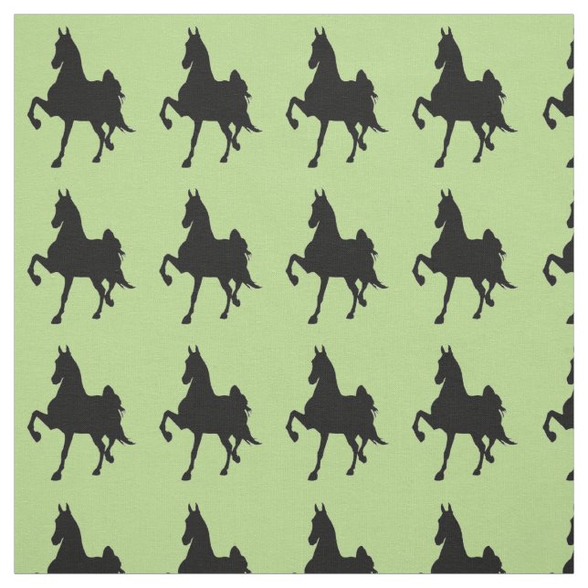 Amerikanisches Saddlebred Pferd Stoff (Muster)