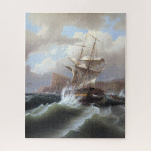 Amerikanisches Schiff in Not 1841 Puzzle
