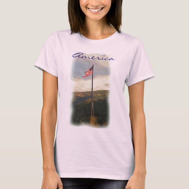 amerikanisches Shirt (Vorderseite)