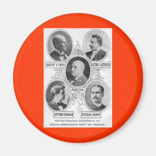 Amerikanisches Social-democratic-party-1900 Magnet