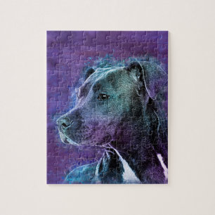 Amerikanisches Staffordshire Terrier - Amstaff Puzzle