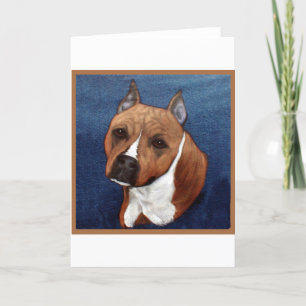 Amerikanisches Staffordshire Terrier Karte
