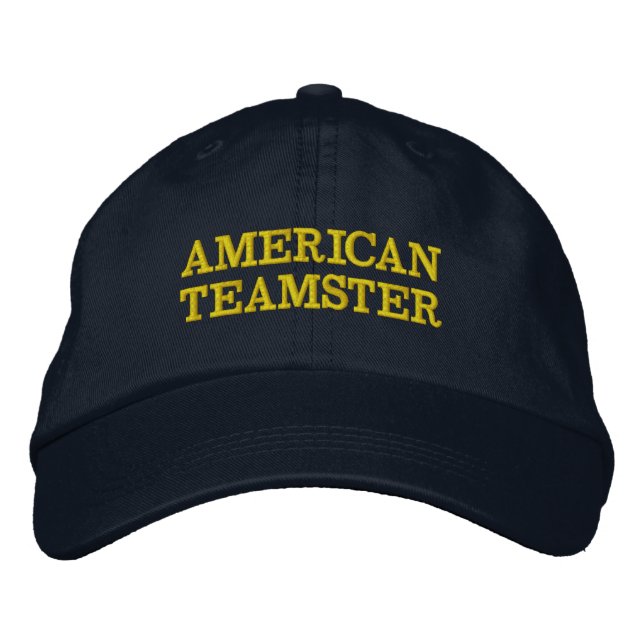 AMERIKANISCHES TEAMSTER BESTICKTE BASEBALLKAPPE (Vorderseite)