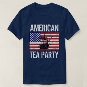 Amerikanisches Tee-Party T-Shirt