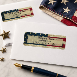 Amerikanisches Unternehmen im Vintage-Stil