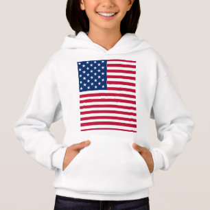 Amerikanisches USA-Flagge-Stolz-Design Hoodie