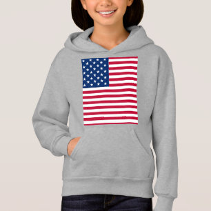 Amerikanisches USA-Flagge-Stolz-Design Hoodie