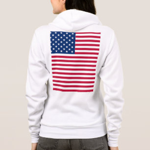 Amerikanisches USA-Flagge-Stolz-Design Hoodie