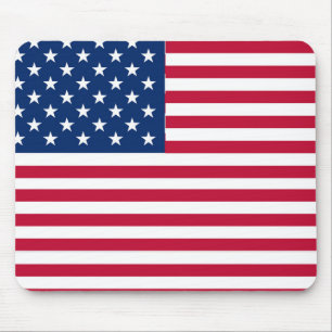 Amerikanisches USA-Flagge-Stolz-Design Mousepad