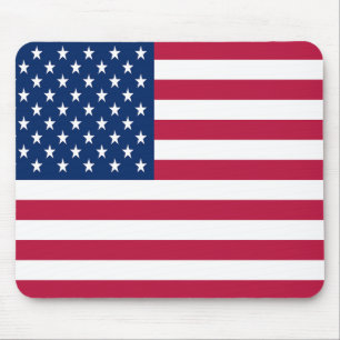 Amerikanisches USA-Flagge-Stolz-Design Mousepad