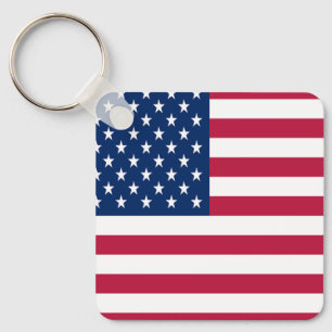 Amerikanisches USA-Flagge-Stolz-Design Schlüsselanhänger