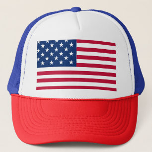 Amerikanisches USA-Flagge-Stolz-Design Truckerkappe