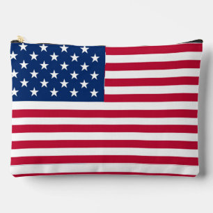 Amerikanisches USA-Flagge-Stolz-Design Zubehörtasche