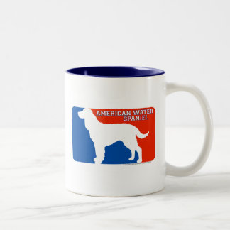 Amerikanisches Wasserspaniel-bedeutende Zweifarbige Tasse