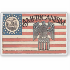AMERIKANISMUS AUFKLEBER