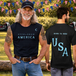 Amerikas 250. Geboren um zu fahren Team Gruppe Eis T-Shirt