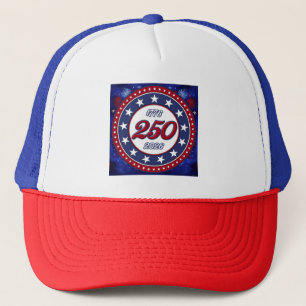 Amerikas 250. Geburtstag 1776-2026 Grafisches Feue Truckerkappe