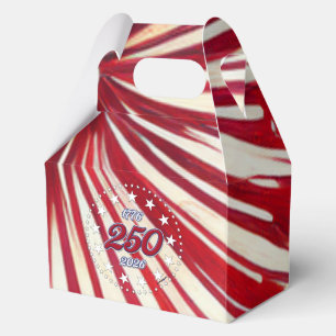 Amerikas 250. Geburtstag 1776-2026 RWB Feuerwerk Geschenkschachtel