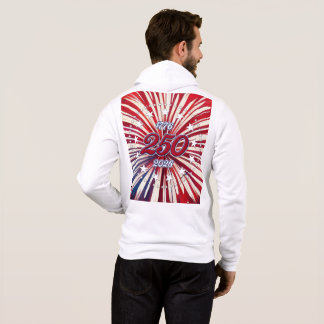 Amerikas 250. Geburtstag 1776-2026 RWB Feuerwerk  Hoodie