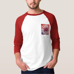 Amerikas 250. Geburtstag 1776-2026 RWB Feuerwerk T-Shirt