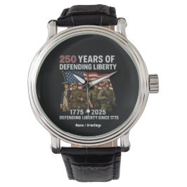 Amerikas 250. Geburtstag der Militärparade der US- Armbanduhr
