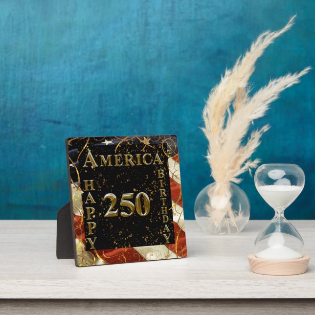 Amerikas 250. Geburtstag! Fotoplatte (InSitu)