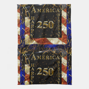Amerikas 250. Geburtstag! Geschirrtuch