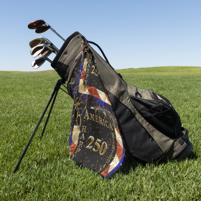 Amerikas 250. Geburtstag! Golfhandtuch (Gras)
