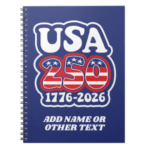 Amerikas 250. Geburtstag - Groovy USA 250 Notizblock