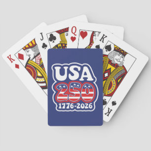 Amerikas 250. Geburtstag - Groovy USA 250 Spielkarten