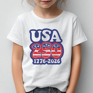 Amerikas 250. Geburtstag - Groovy USA 250 T-Shirt