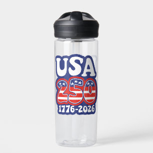 Amerikas 250. Geburtstag - Groovy USA 250 Trinkflasche