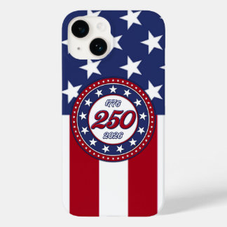 Amerikas 250. Geburtstag mit der USA-Flagge Case-Mate iPhone 14 Hülle
