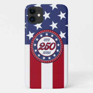 Amerikas 250. Geburtstag mit der USA-Flagge Case-Mate iPhone Hülle