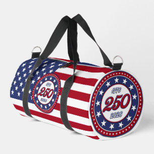 Amerikas 250. Geburtstag mit der USA-Flagge Duffle Bag